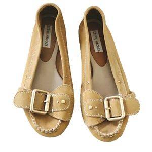 Steve Madden Tan Leather Flats 9